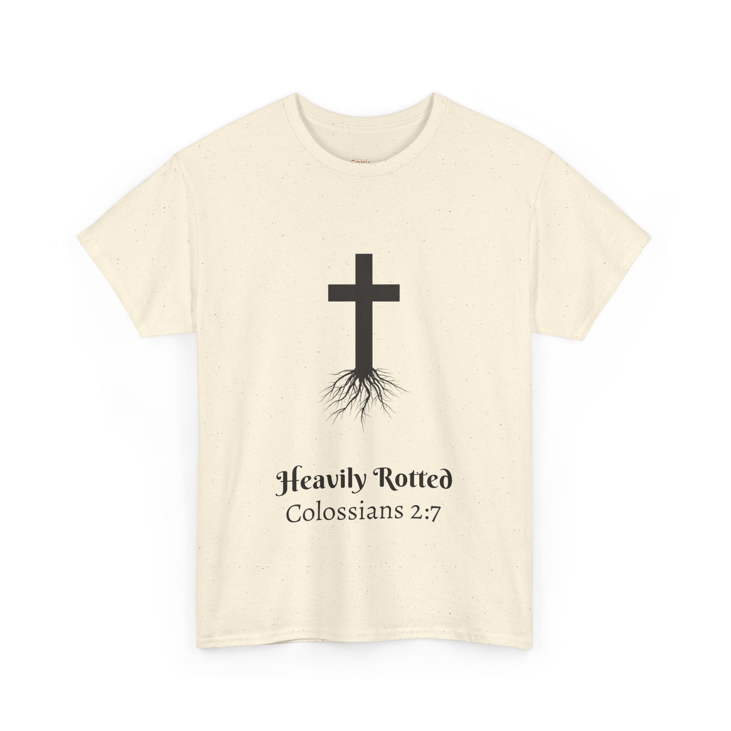 Copy of Heavily Rooted Tree Tee | Unisex Heavy Cotton T-Shirt, Inspirational T-Shirt, Nature Tee, Faith Based Apparel, Gift for Nature Lovers