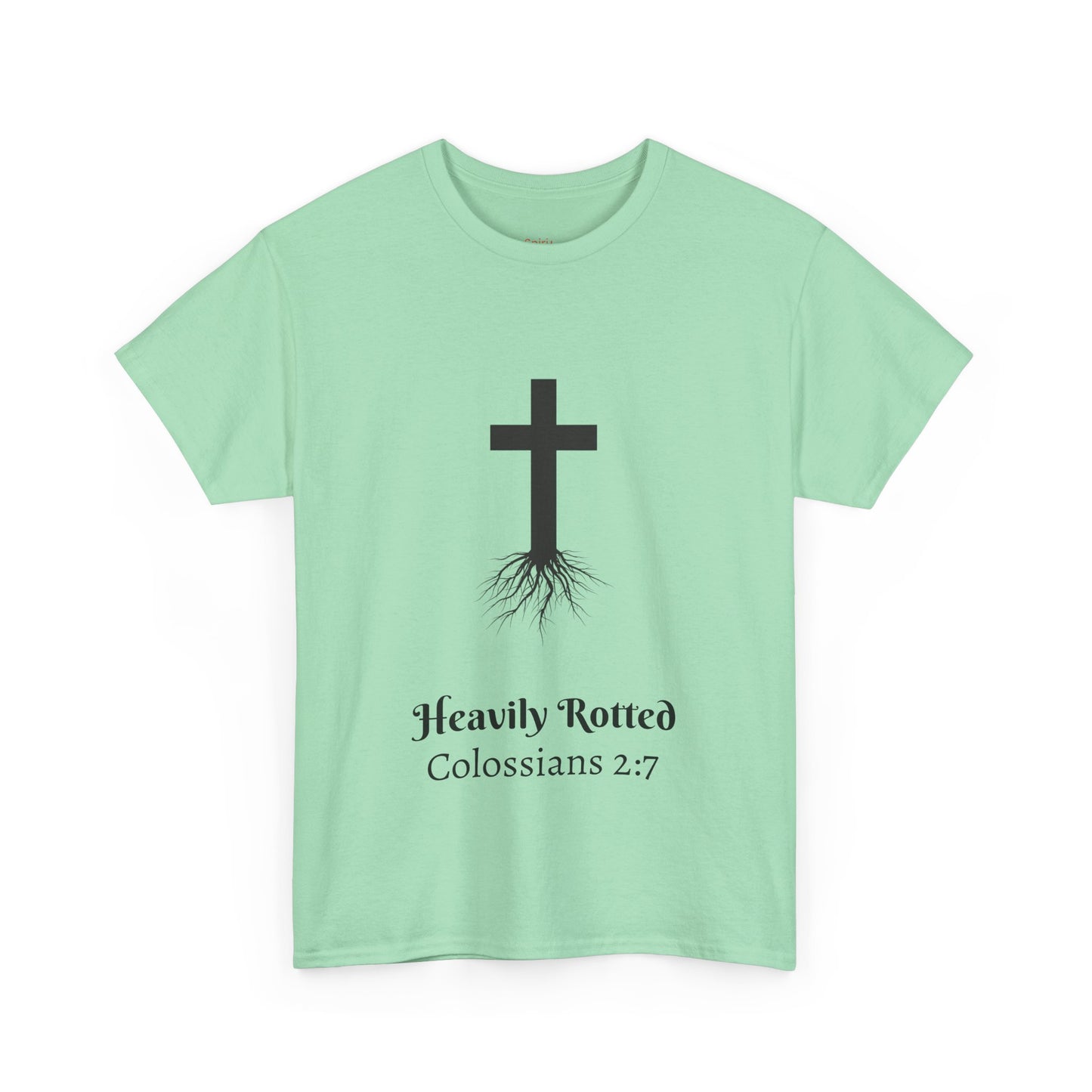 Copy of Heavily Rooted Tree Tee | Unisex Heavy Cotton T-Shirt, Inspirational T-Shirt, Nature Tee, Faith Based Apparel, Gift for Nature Lovers