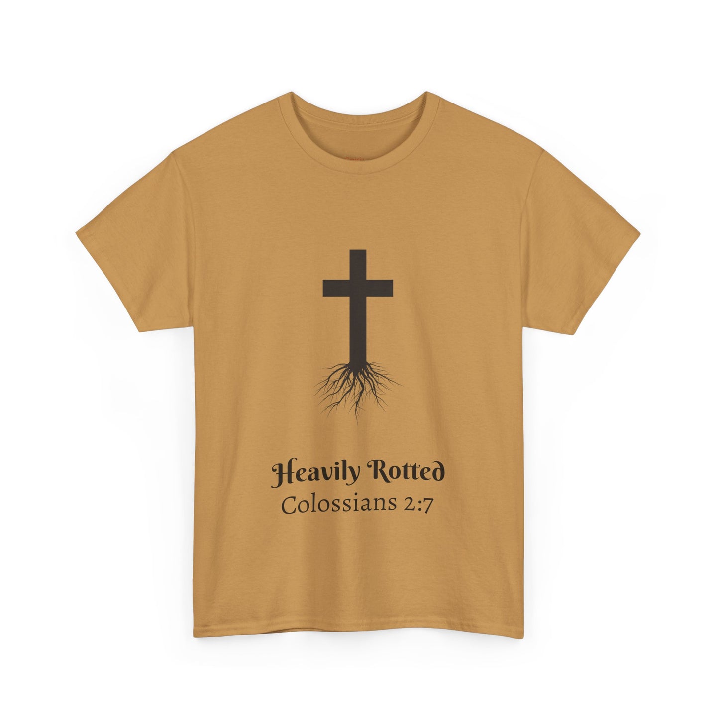 Copy of Heavily Rooted Tree Tee | Unisex Heavy Cotton T-Shirt, Inspirational T-Shirt, Nature Tee, Faith Based Apparel, Gift for Nature Lovers