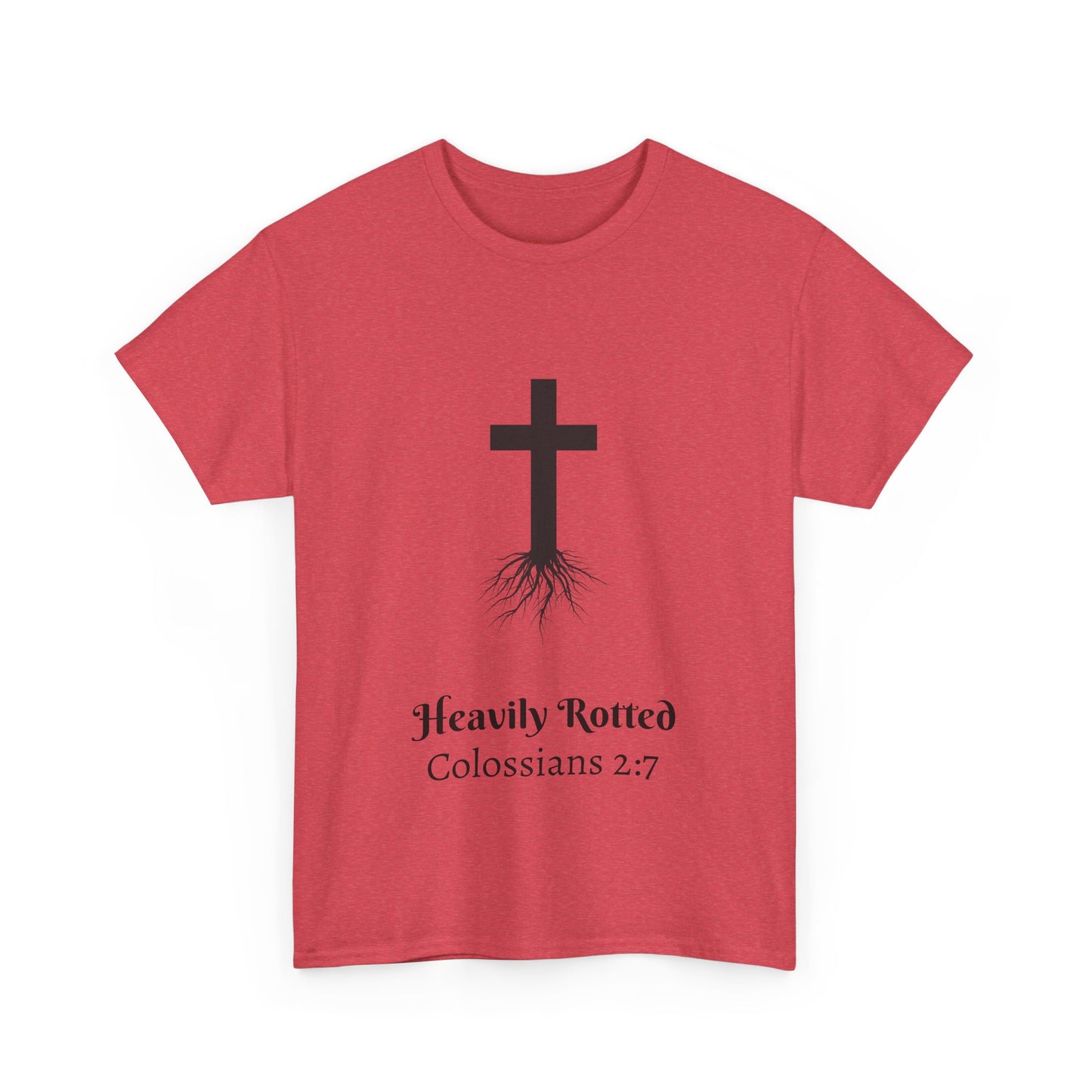 Copy of Heavily Rooted Tree Tee | Unisex Heavy Cotton T-Shirt, Inspirational T-Shirt, Nature Tee, Faith Based Apparel, Gift for Nature Lovers