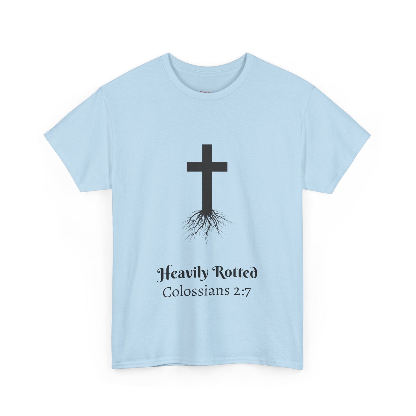 Copy of Heavily Rooted Tree Tee | Unisex Heavy Cotton T-Shirt, Inspirational T-Shirt, Nature Tee, Faith Based Apparel, Gift for Nature Lovers