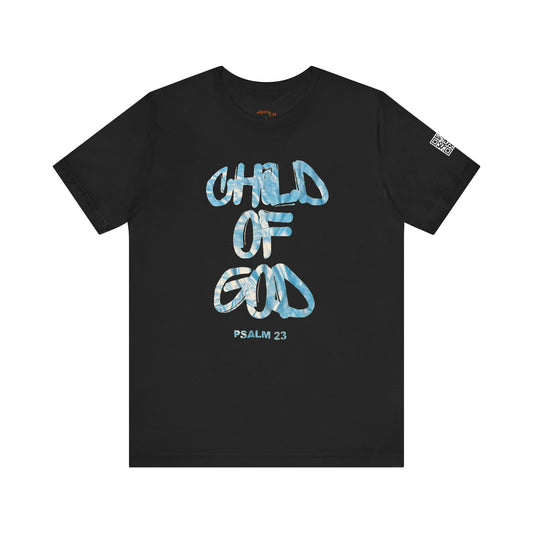 Unisex Christian Psalm 23 Tee, Faith Shirt, Child of God Apparel, Inspirational Top, Spiritual Gift, Everyday Wear