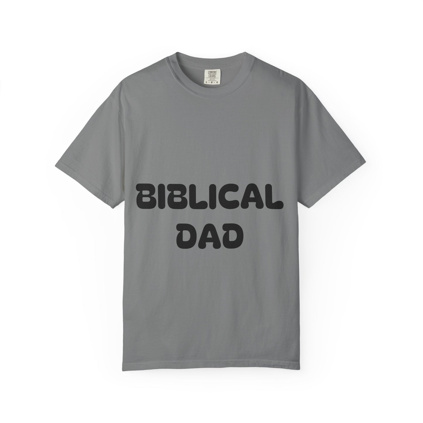 Biblical Dad T-Shirt | Unisex Garment-Dyed Tee for Fathers | Great Father's Day Gift, Family Gatherings, Casual Wear, Spiritual Joy, [...]