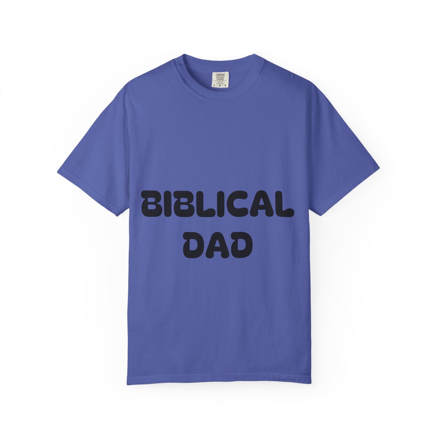 Biblical Dad T-Shirt | Unisex Garment-Dyed Tee for Fathers | Great Father's Day Gift, Family Gatherings, Casual Wear, Spiritual Joy, [...]
