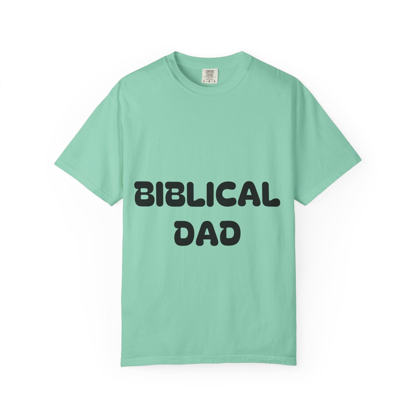 Biblical Dad T-Shirt | Unisex Garment-Dyed Tee for Fathers | Great Father's Day Gift, Family Gatherings, Casual Wear, Spiritual Joy, [...]