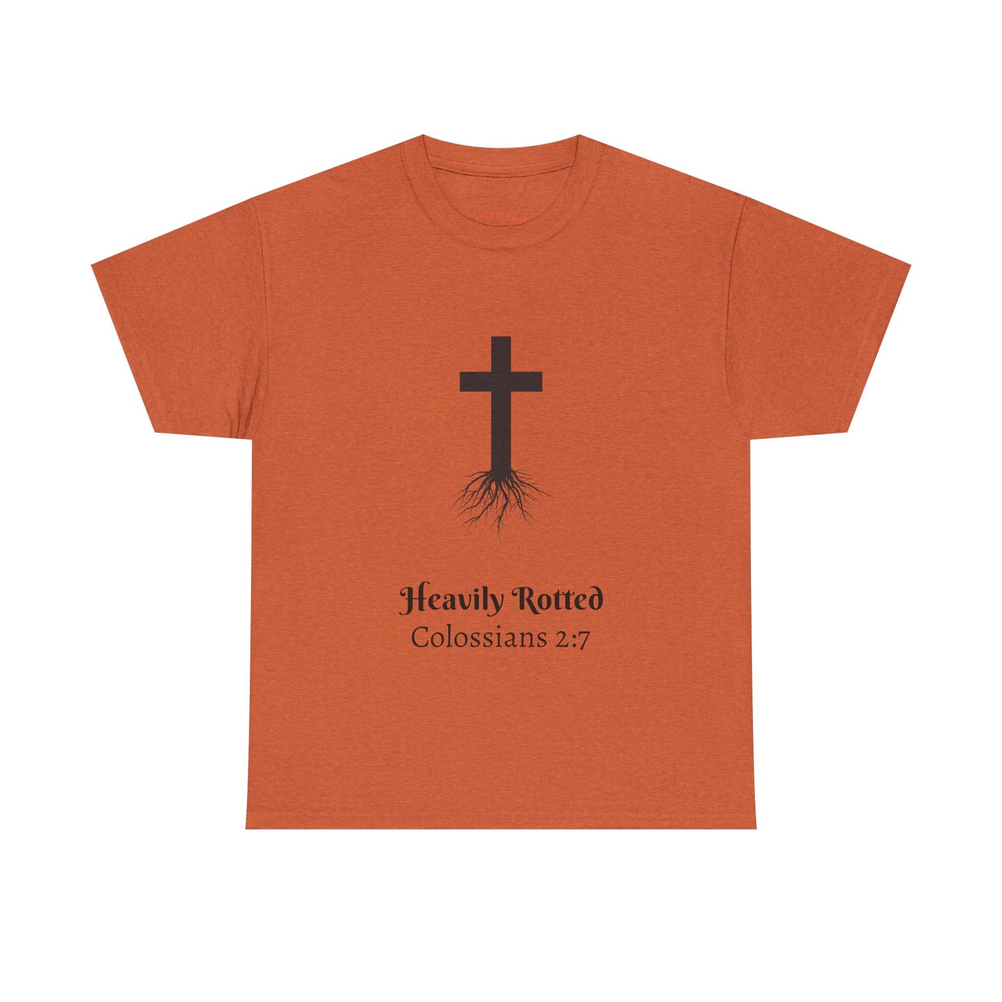 Copy of Heavily Rooted Tree Tee | Unisex Heavy Cotton T-Shirt, Inspirational T-Shirt, Nature Tee, Faith Based Apparel, Gift for Nature Lovers