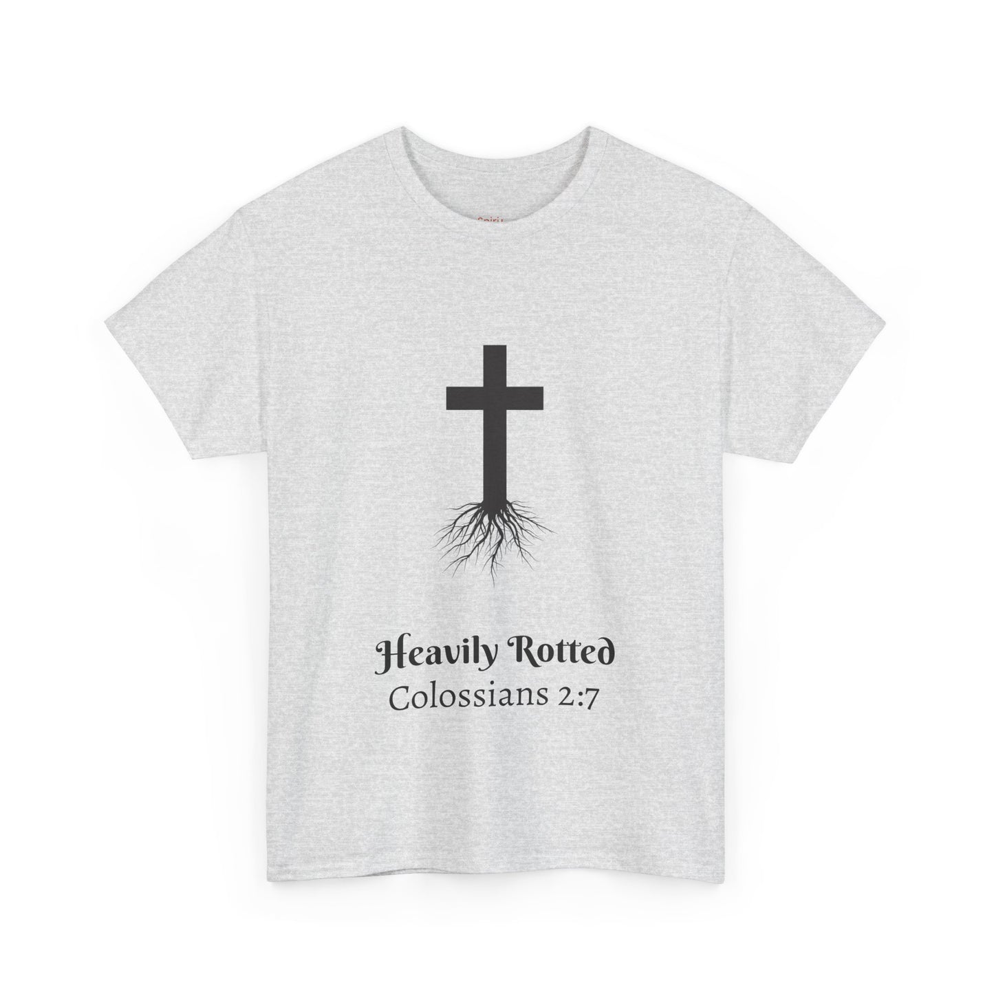 Copy of Heavily Rooted Tree Tee | Unisex Heavy Cotton T-Shirt, Inspirational T-Shirt, Nature Tee, Faith Based Apparel, Gift for Nature Lovers