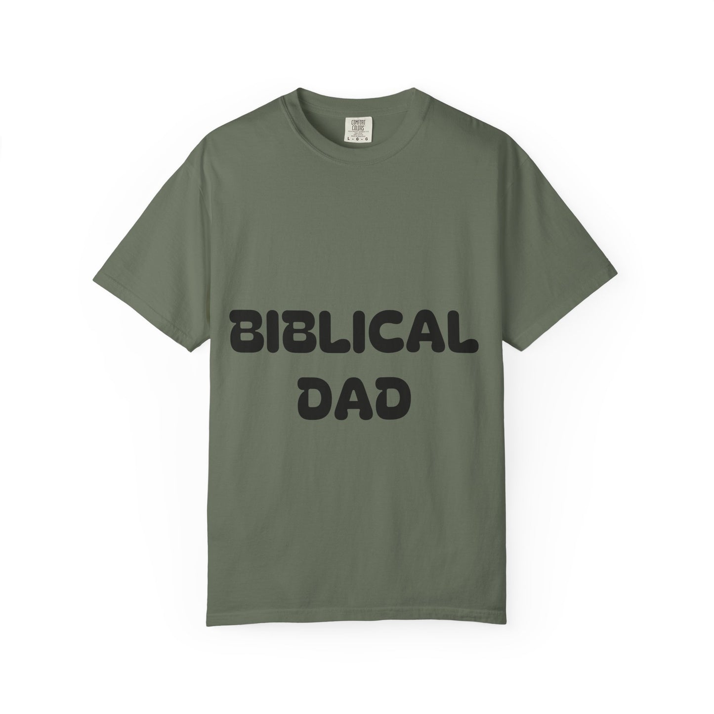 Biblical Dad T-Shirt | Unisex Garment-Dyed Tee for Fathers | Great Father's Day Gift, Family Gatherings, Casual Wear, Spiritual Joy, [...]