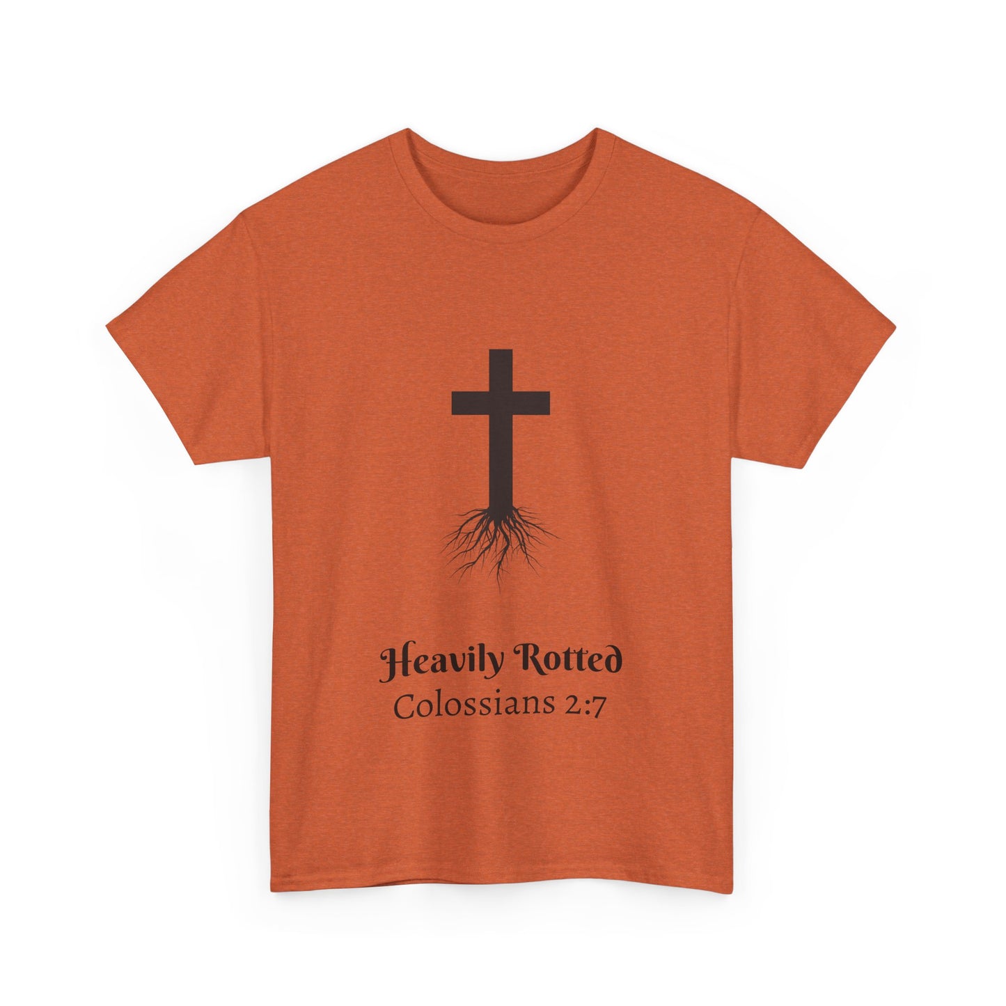 Copy of Heavily Rooted Tree Tee | Unisex Heavy Cotton T-Shirt, Inspirational T-Shirt, Nature Tee, Faith Based Apparel, Gift for Nature Lovers