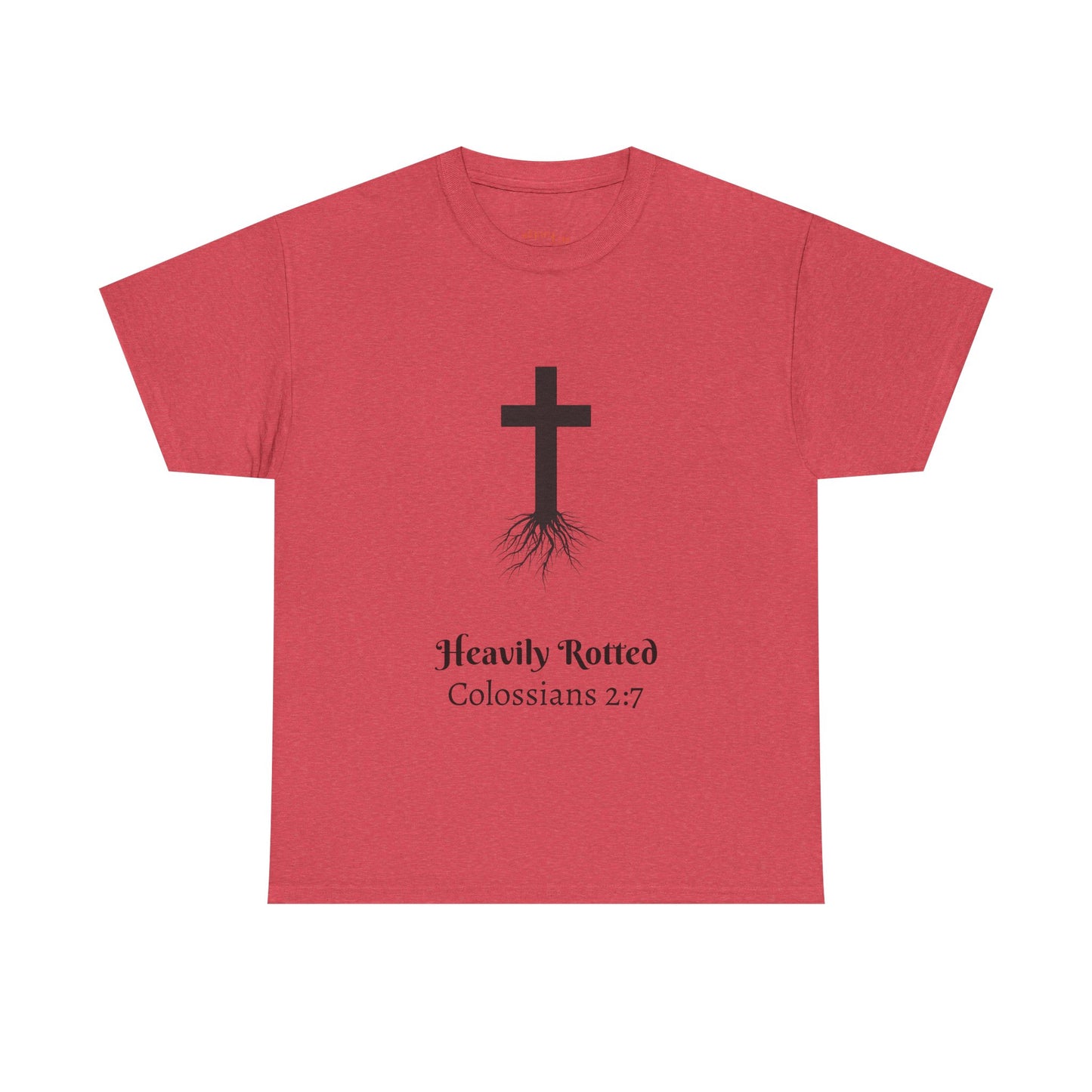 Copy of Heavily Rooted Tree Tee | Unisex Heavy Cotton T-Shirt, Inspirational T-Shirt, Nature Tee, Faith Based Apparel, Gift for Nature Lovers